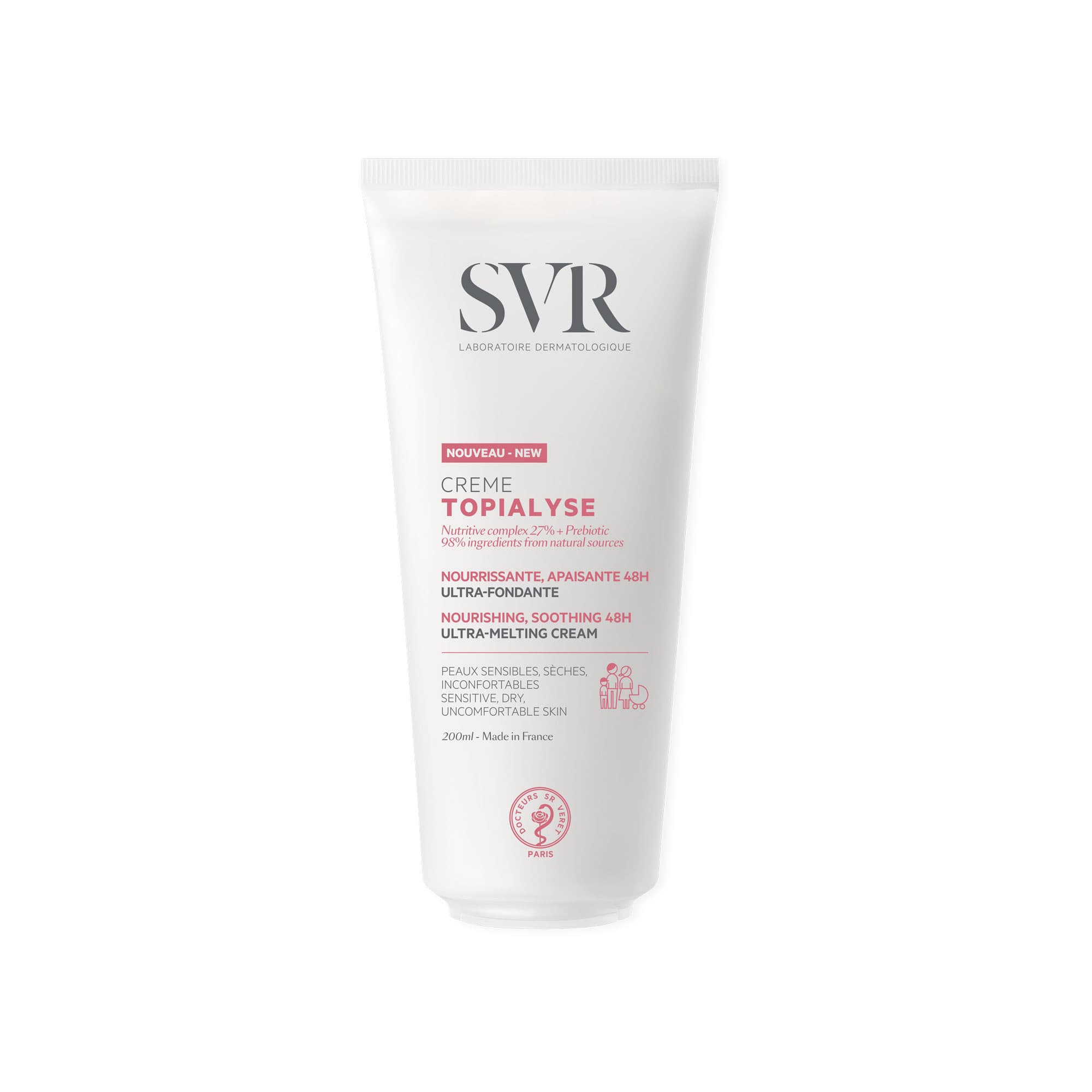 SVR Topialyse Crème Émolliente 200 ML