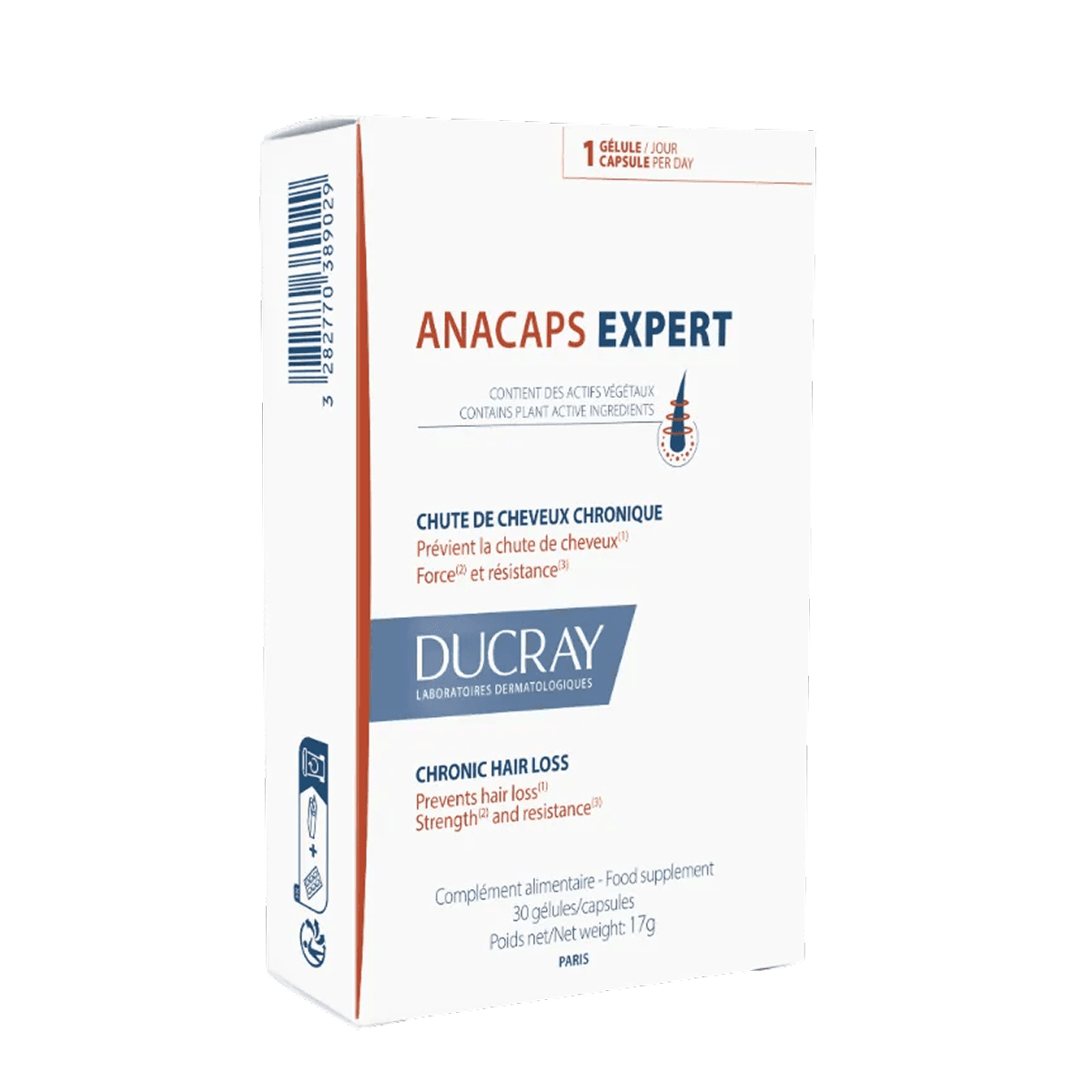 Ducray Anacaps Expert Chvx/ongles Gelules B/30