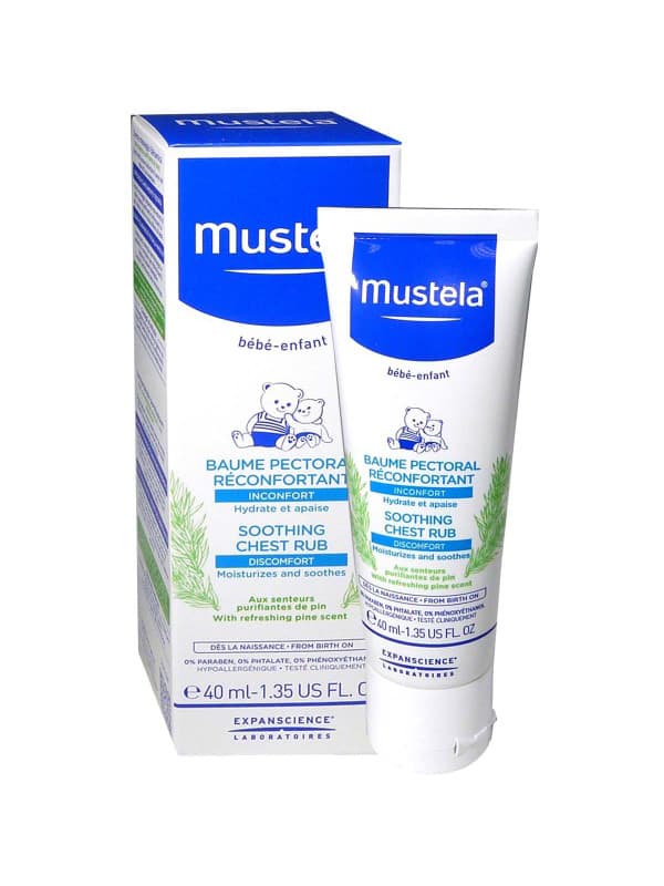 Mustela Baume Pectoral Réconfortant 40 ML
