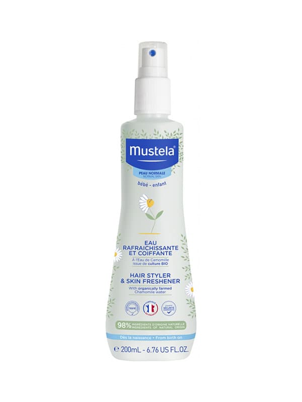 Mustela Eau Rafraîchissante Et Coiffante Cheveux Et Corps 200ML