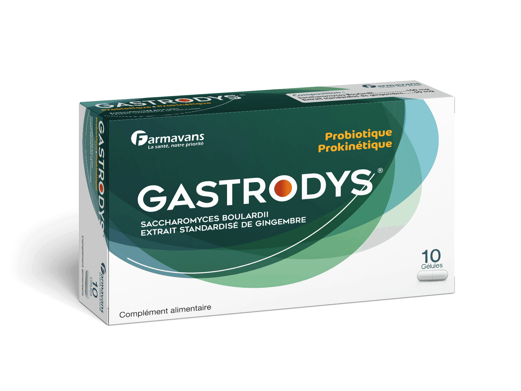 Gastrodys Gelule B/10