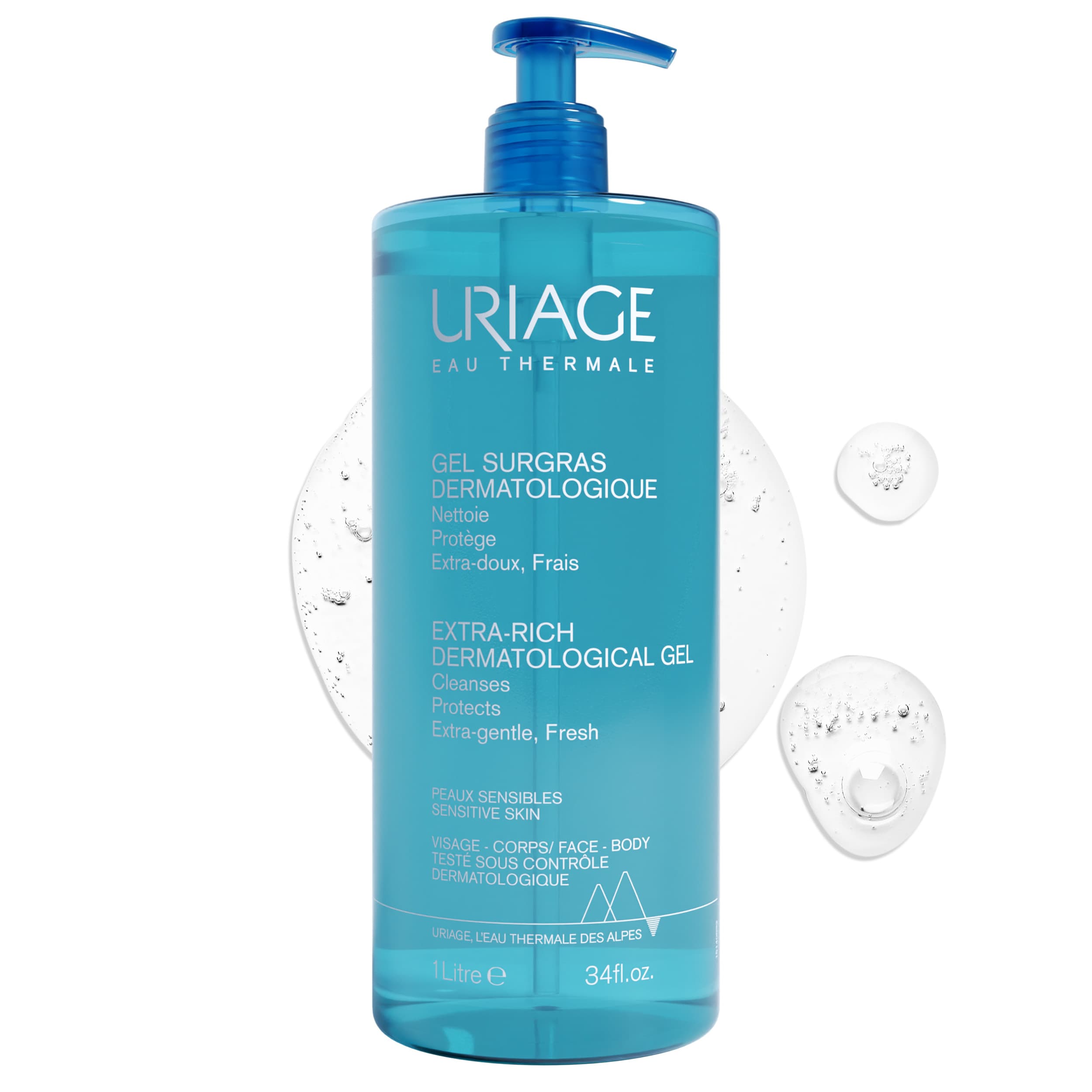 Uriage GEL Surgras P/sens 500ML