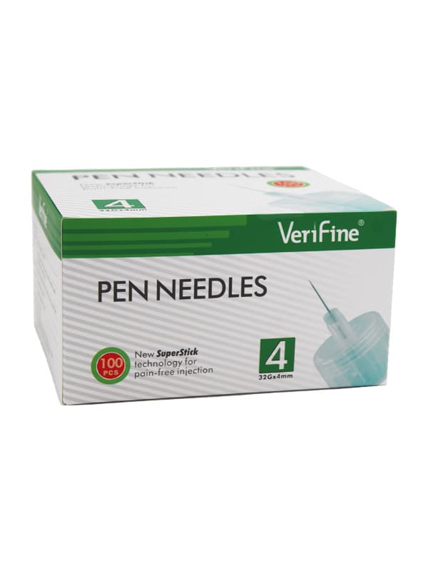 Verifine Aiguille Stylo 32G*4 B/100 (10 Sachets*10)