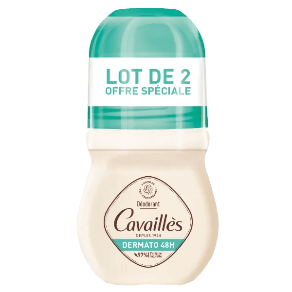 Roge Cavailles Deo Dermato 48H Roll On 50ML (lot 2)
