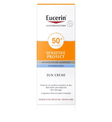 Eucerin Ecran Sensitive Protect Sun Creme SPF50 P/s 50ML
