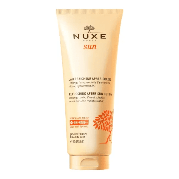 Nuxe Sun Lait Fraîcheur Après-solaire Visage Et Corps 200ML