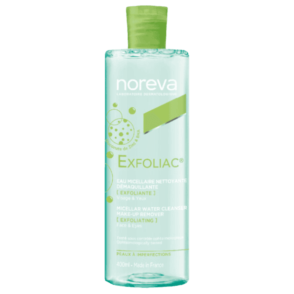 Noreva Exfoliac Eau Micell Nett Demaq Visage /yeux 400ML