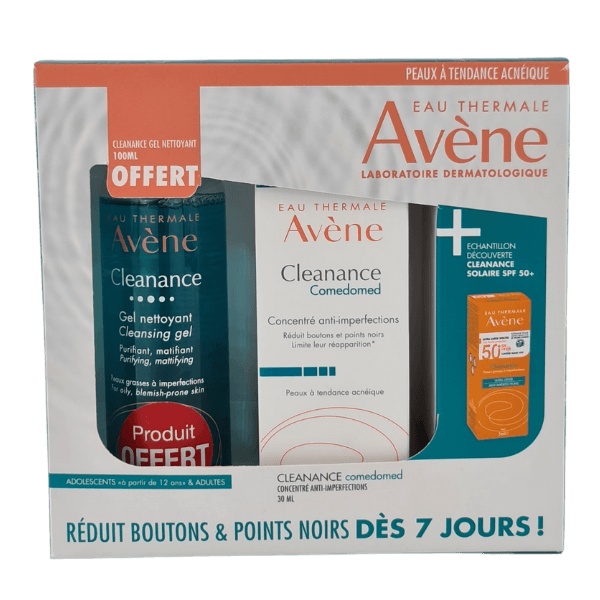 Avene Comedomed+(cleanance GEL 100ML+ECRAN 5ML) Offerts
