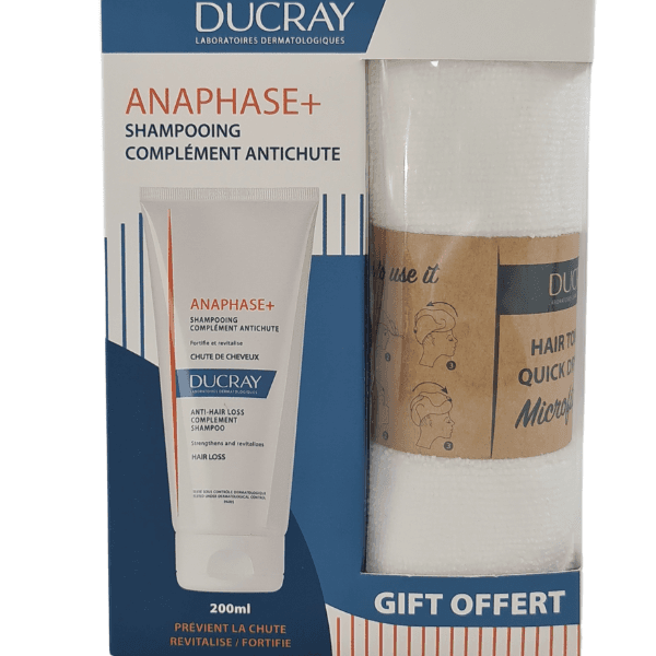 Ducray Anaphase+ Shamp Anti-chute 200ML +serviette Offerte
