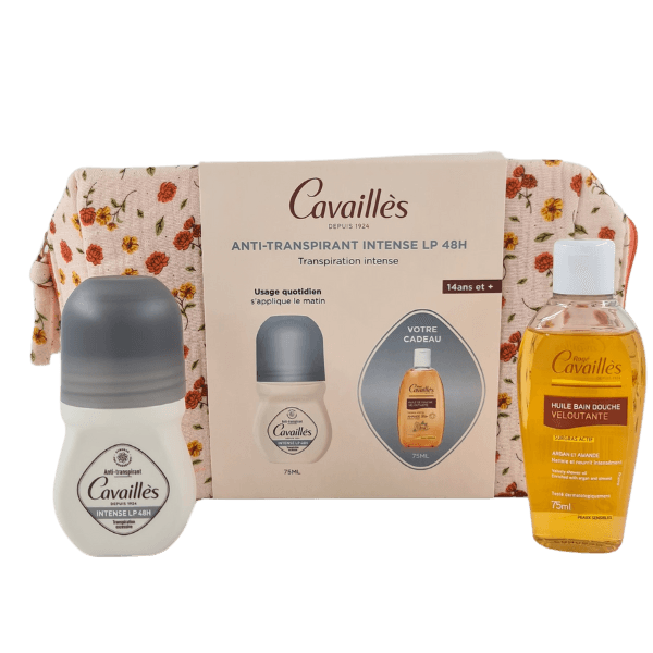 Roge Cavailles Deo Roll-on Intense Lp 48H 50ML + Huile Et Trousse Offert