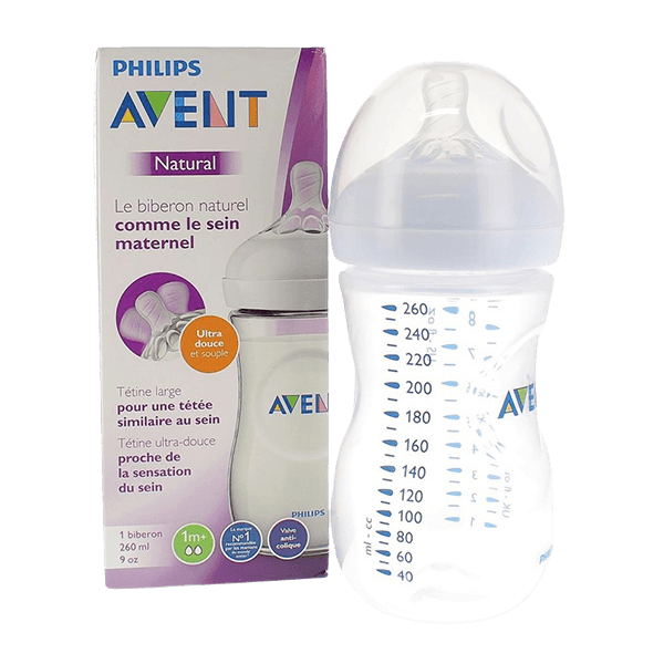 Avent Bib Pc Natural Response 1M+ 260ML