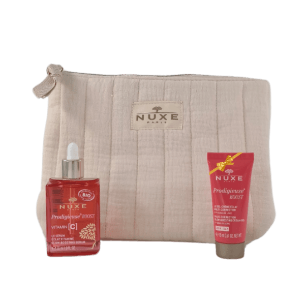 Nuxe Trousse Prodigieuse Boost Serum Vitc 30ML+ Nuxe Prod Boost Gel-creme Eclat 15ML Offert