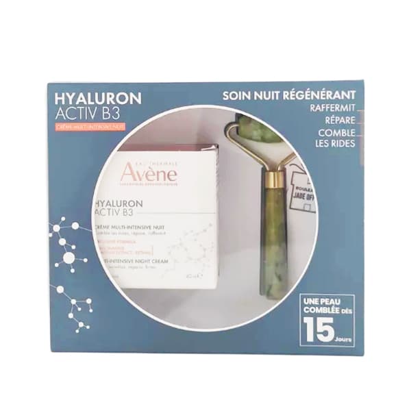 Avene Hyaluron Activ B3 Cr Nuit Anti-rides 40ML+ROULEAU En Jade Offert