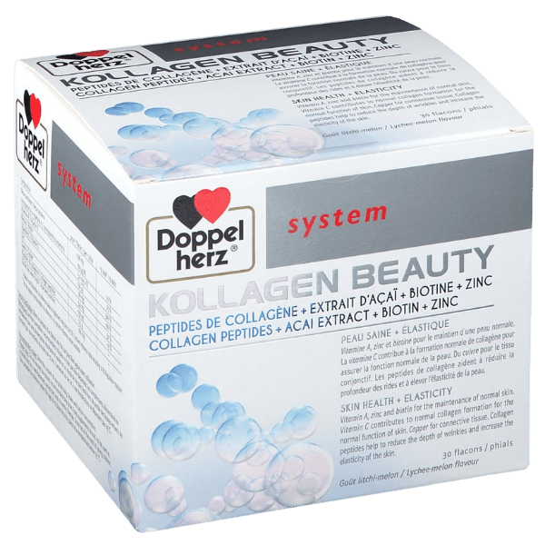 Kollagen Beauty Doppelherz Boîte De 30 Ampoules