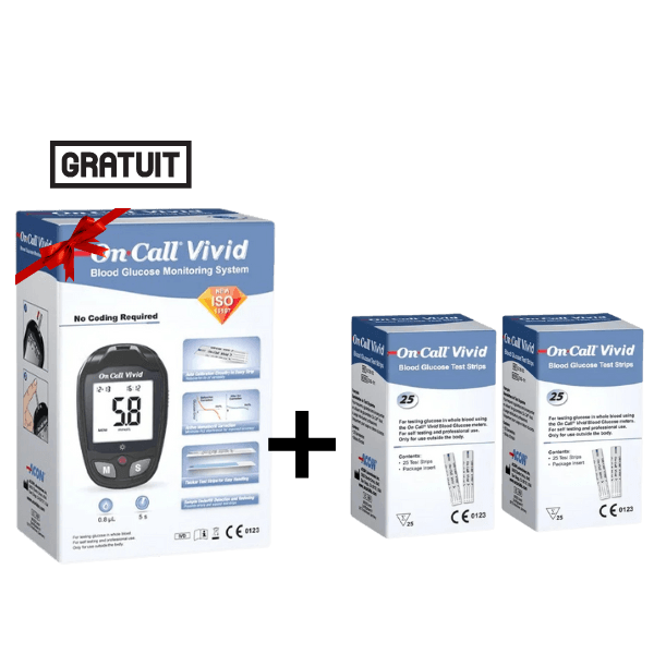 On Call Vivid Coffret 2X25 Bandelettes + Appareil Offerte