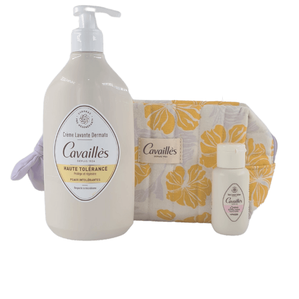 Roge Cavailles Uht Cr Lavante Dermato 500ML+ Trousse Et Soin Intime Extra Doux 50ML Offerts