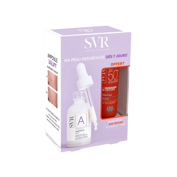 SVR Pack Ampoule Lift A 30ml Peaux Irrégulières + Écran Blur 15ml Offert