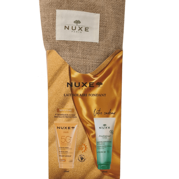 Nuxe Sun Lait Fondante SPF50 + Prodigieux Neroli Douche 200ML Sac Offerts
