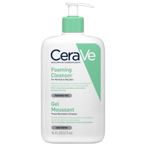 Cerave GEL Moussant Peaux Normales A Grasse 473ML