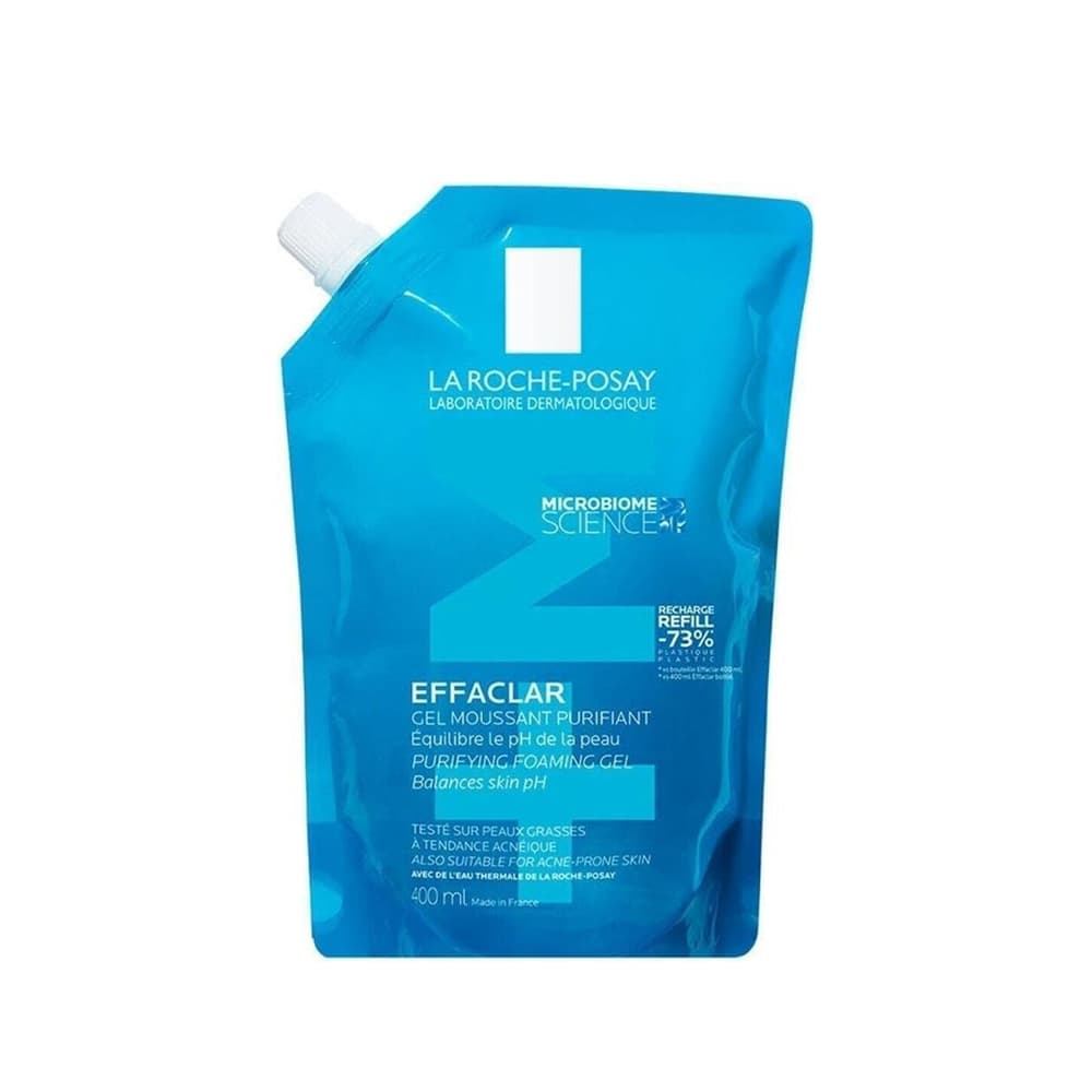 La Roche Posay Effaclar GEL Moussant Purifiant P/g ( Eco-recharge) 400ML