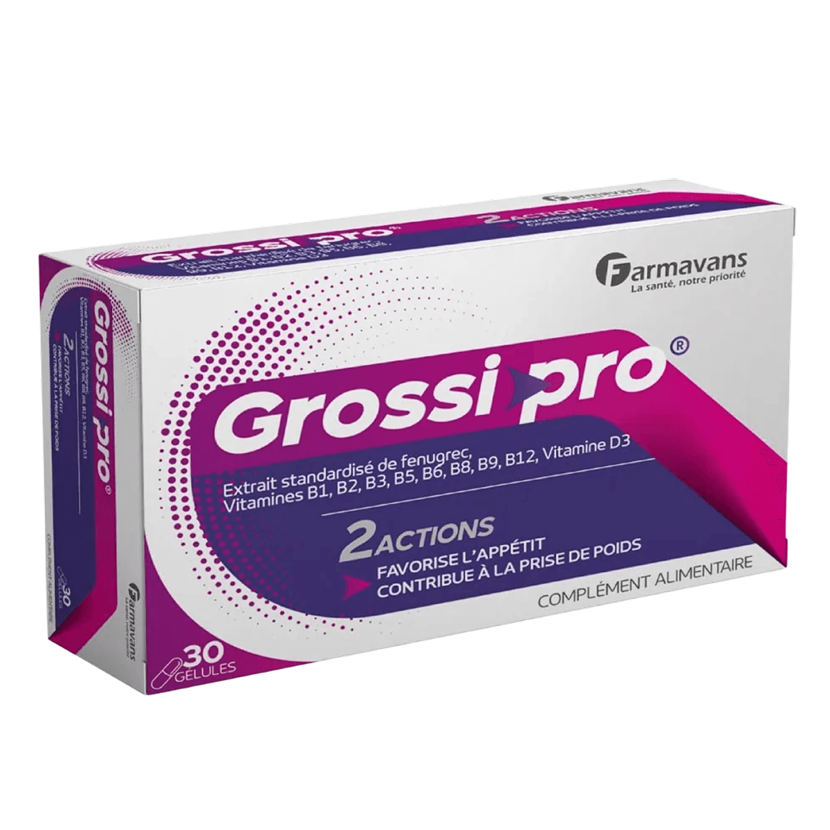 Farmavans Grossipro 30 Gelules