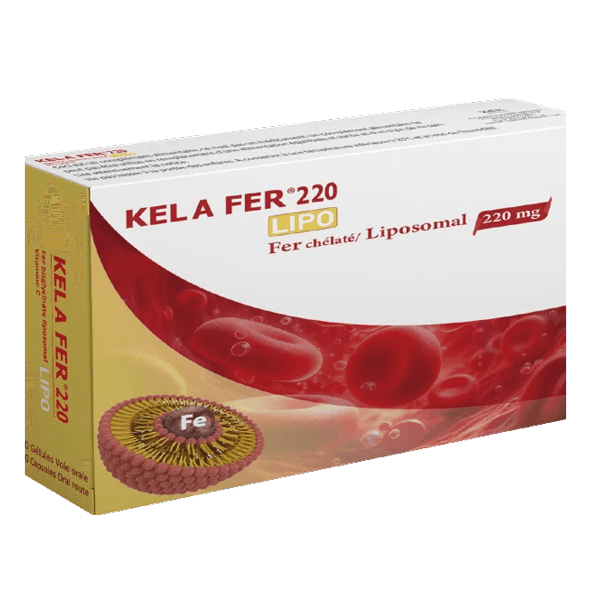 Kela Fer 220 Lipo Gelules B/30