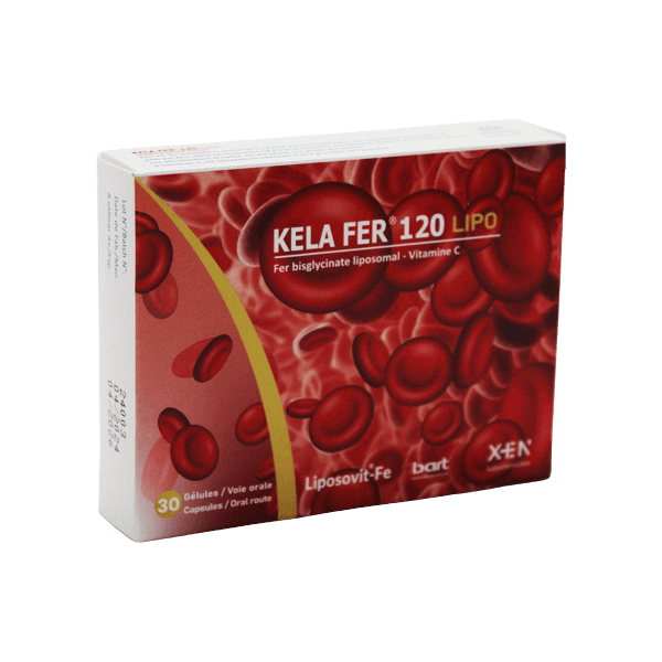 Kela Fer 120 Lipo Gelules B/30