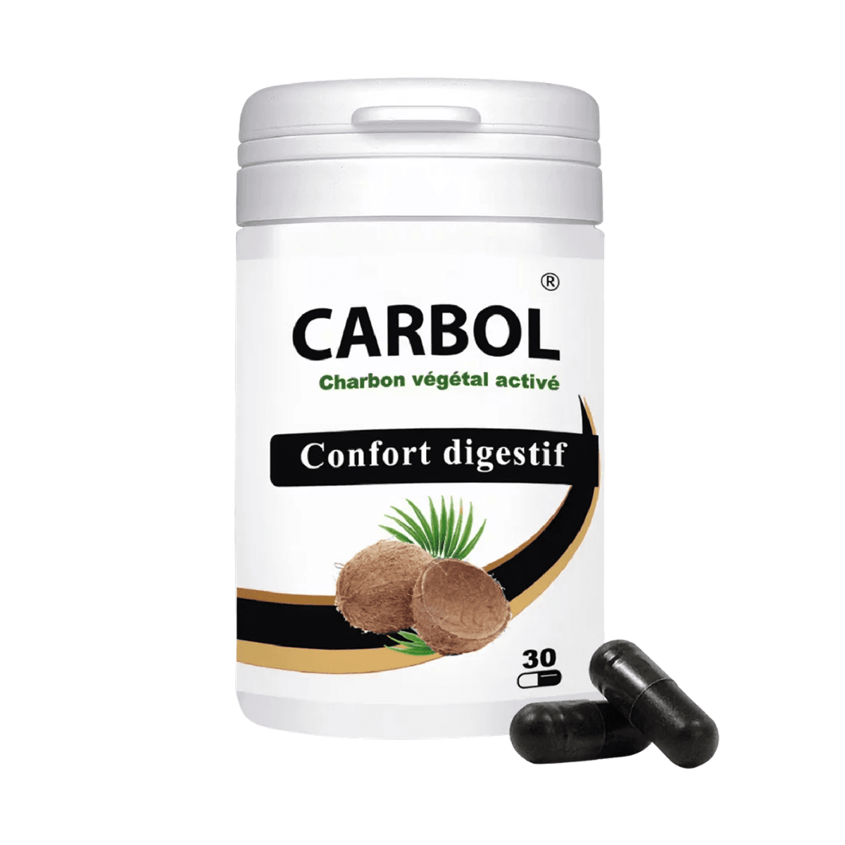 Biohealth Carbol Confort Digestif Gelules B/30