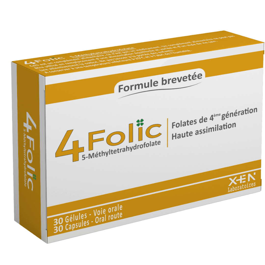 Xen 4 Folic 30 Comprimés