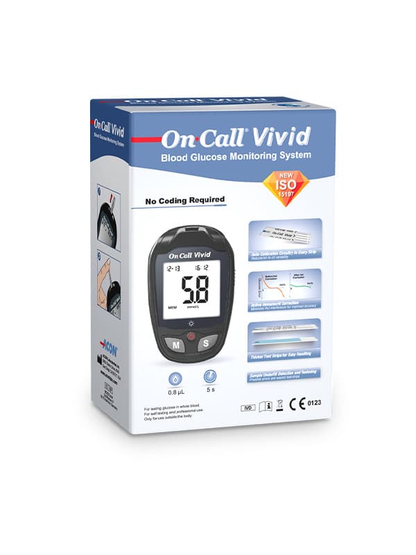 On Call Vivid Glucometre