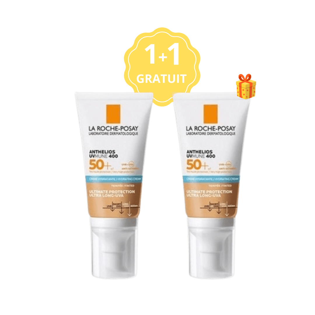 Anthelios Uvmune400 Ecran Cr Hydra Teinte SPF50+ P/s 50ML+1 Gratuit