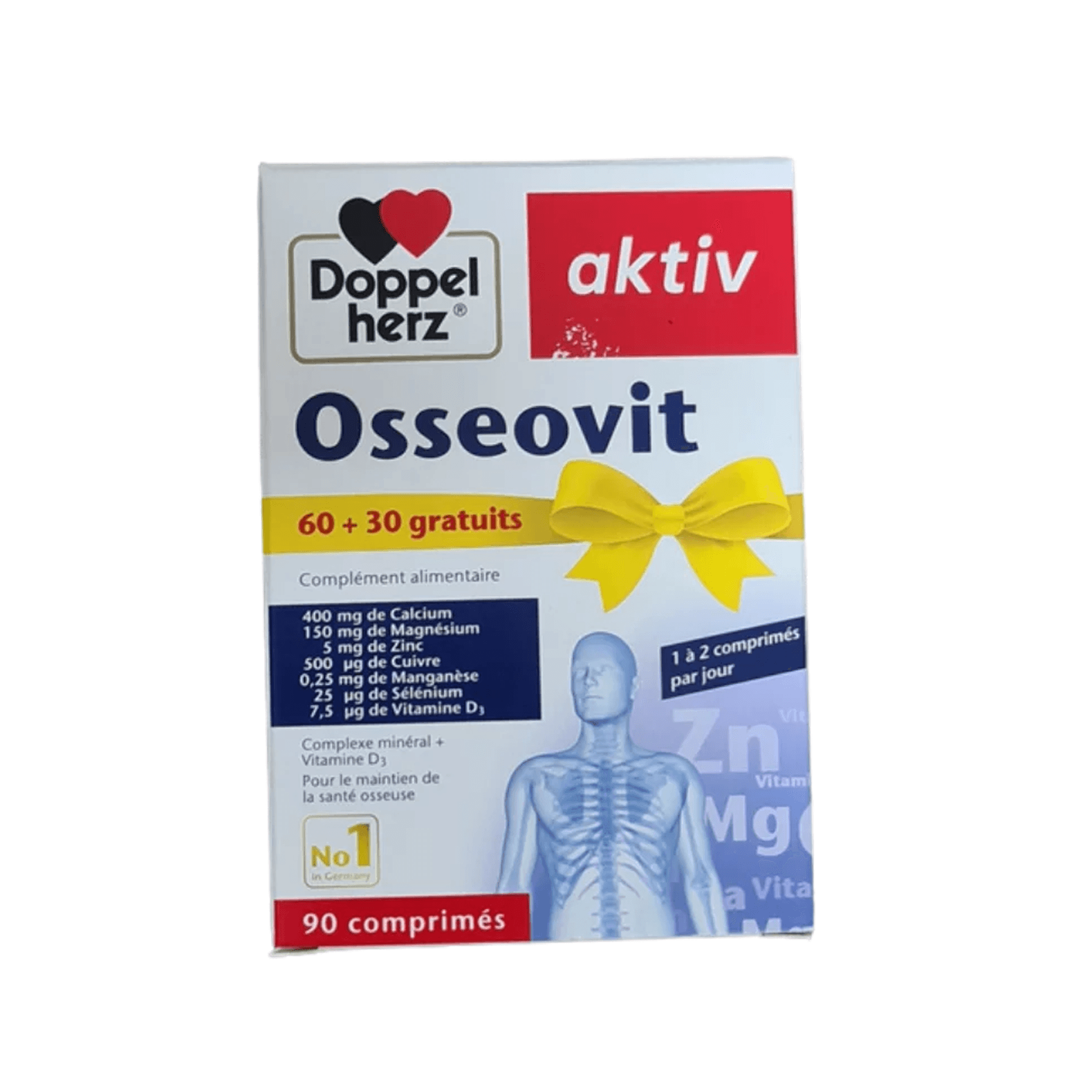 Aktiv Osseovit Comp B/90 (60+30 Gratuits)