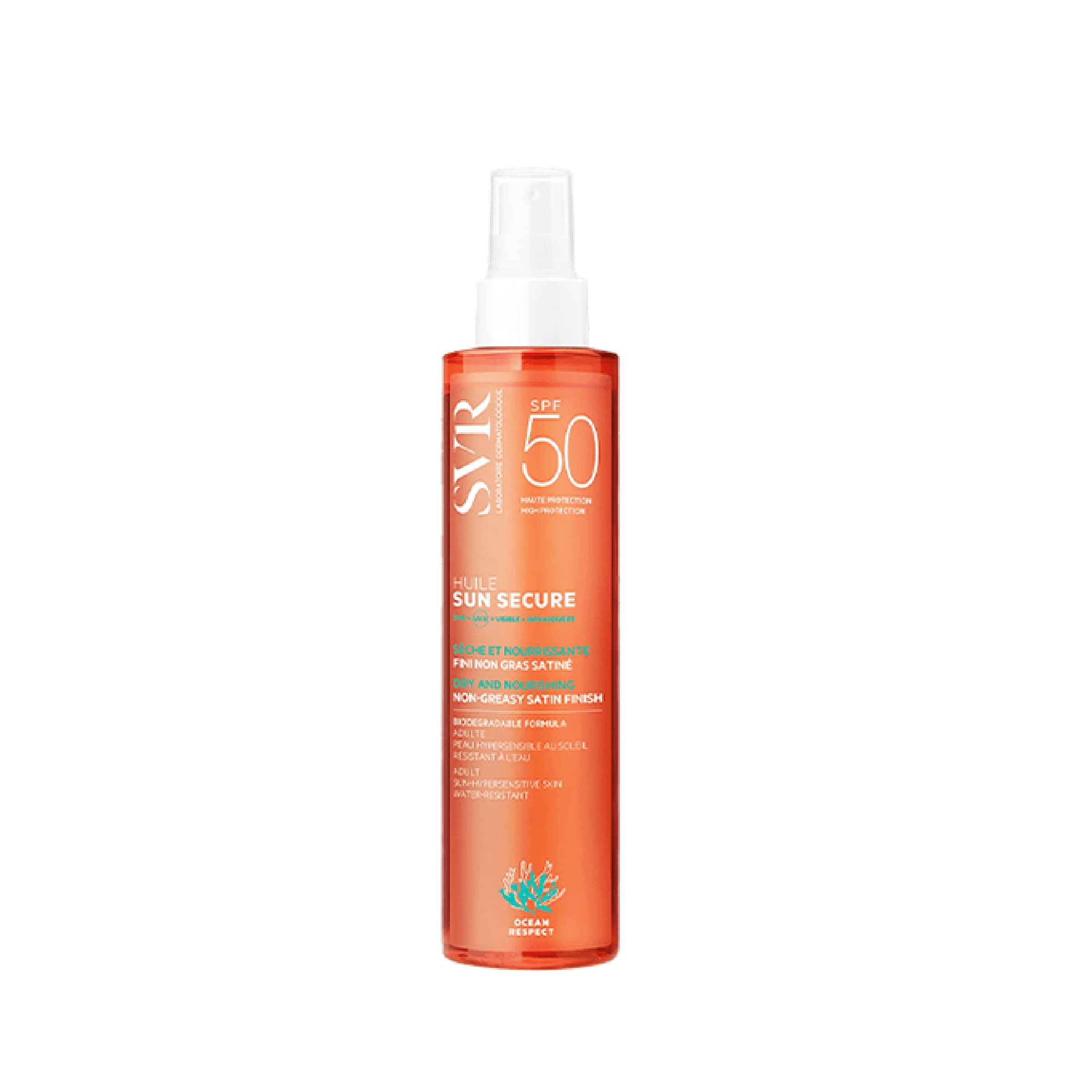 SVR Ecran Sun Secure Huile Seche Spf50+ 200ML