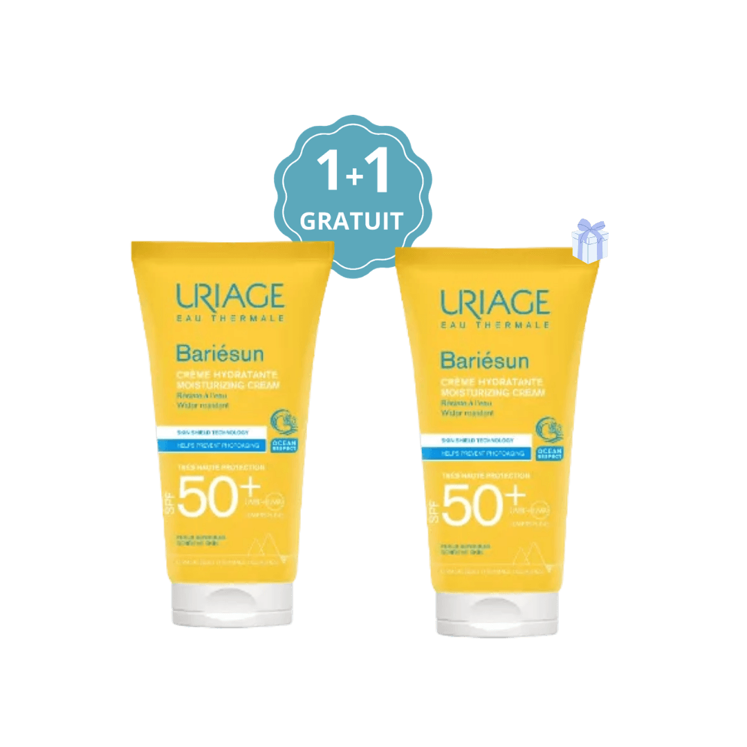 Uriage Bariesun Spf50+ Creme Invisible : Pack 1+1 Gratuit