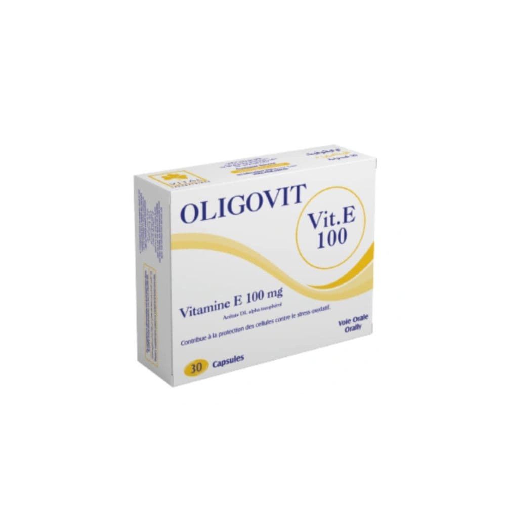 Vital Oligovit Vitamine E 100Mg 30 Gelules