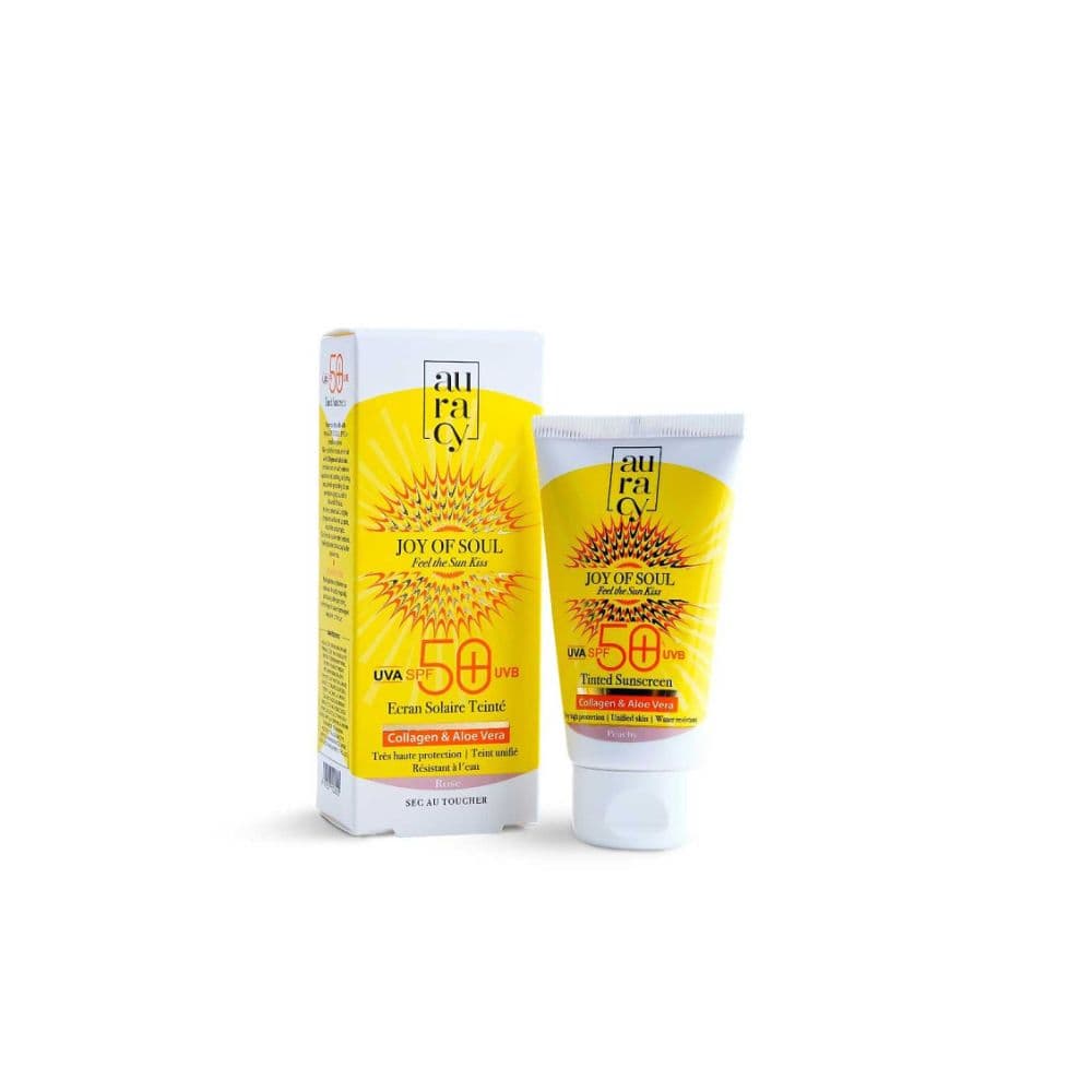 Auracy Ecran Solaire Beige Teinte Rose 50G