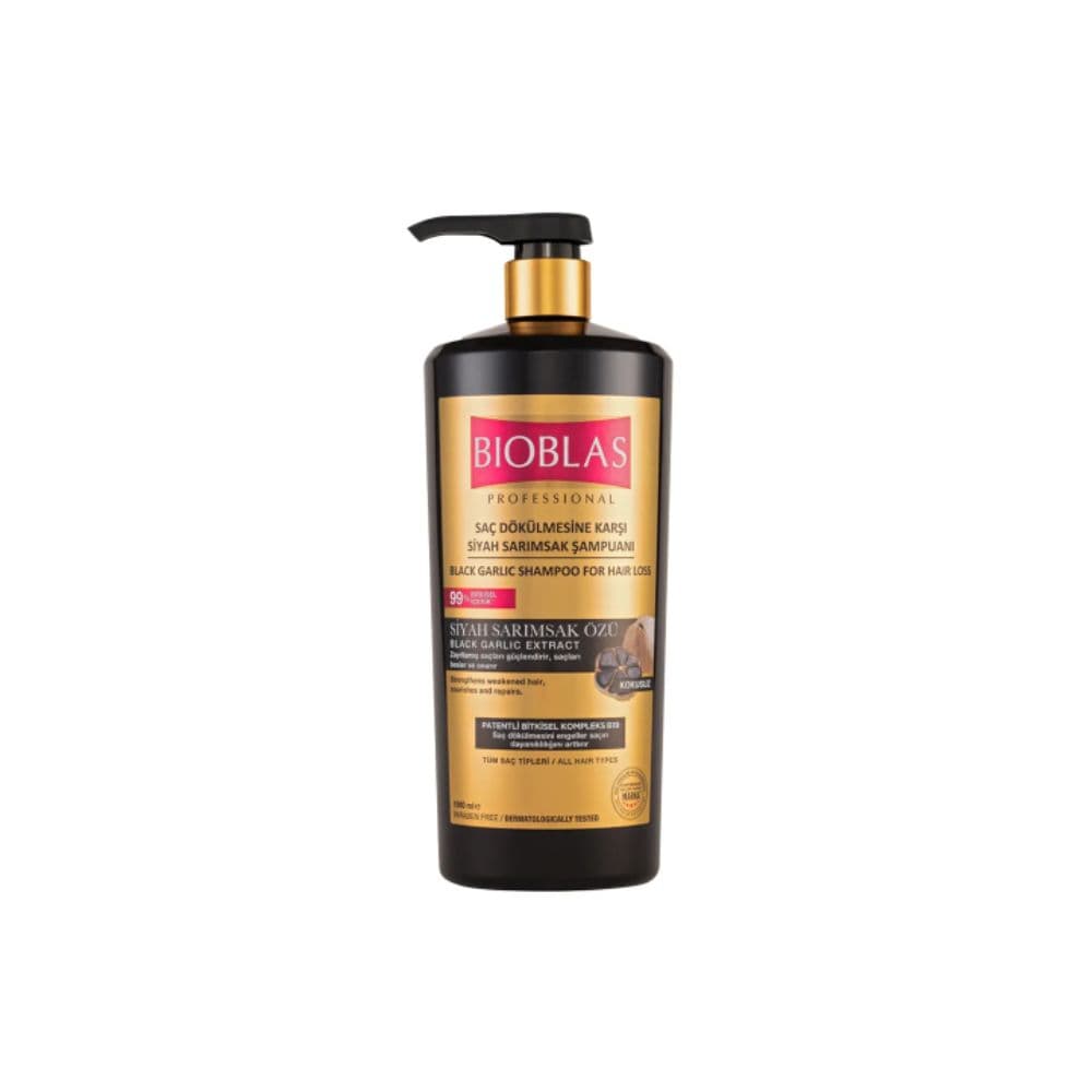 Bioblas Shampooing A L Ail Noir 1 Litre