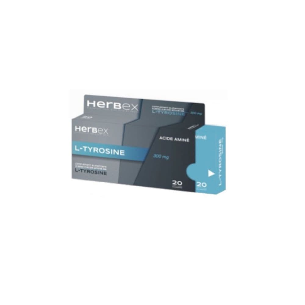 Herbex L-tyrosine 300Mg Gelules B/20