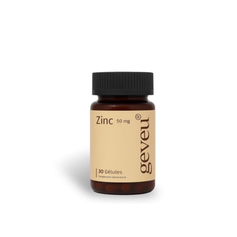 Geveu Zinc 50 Mg 30 Gelules