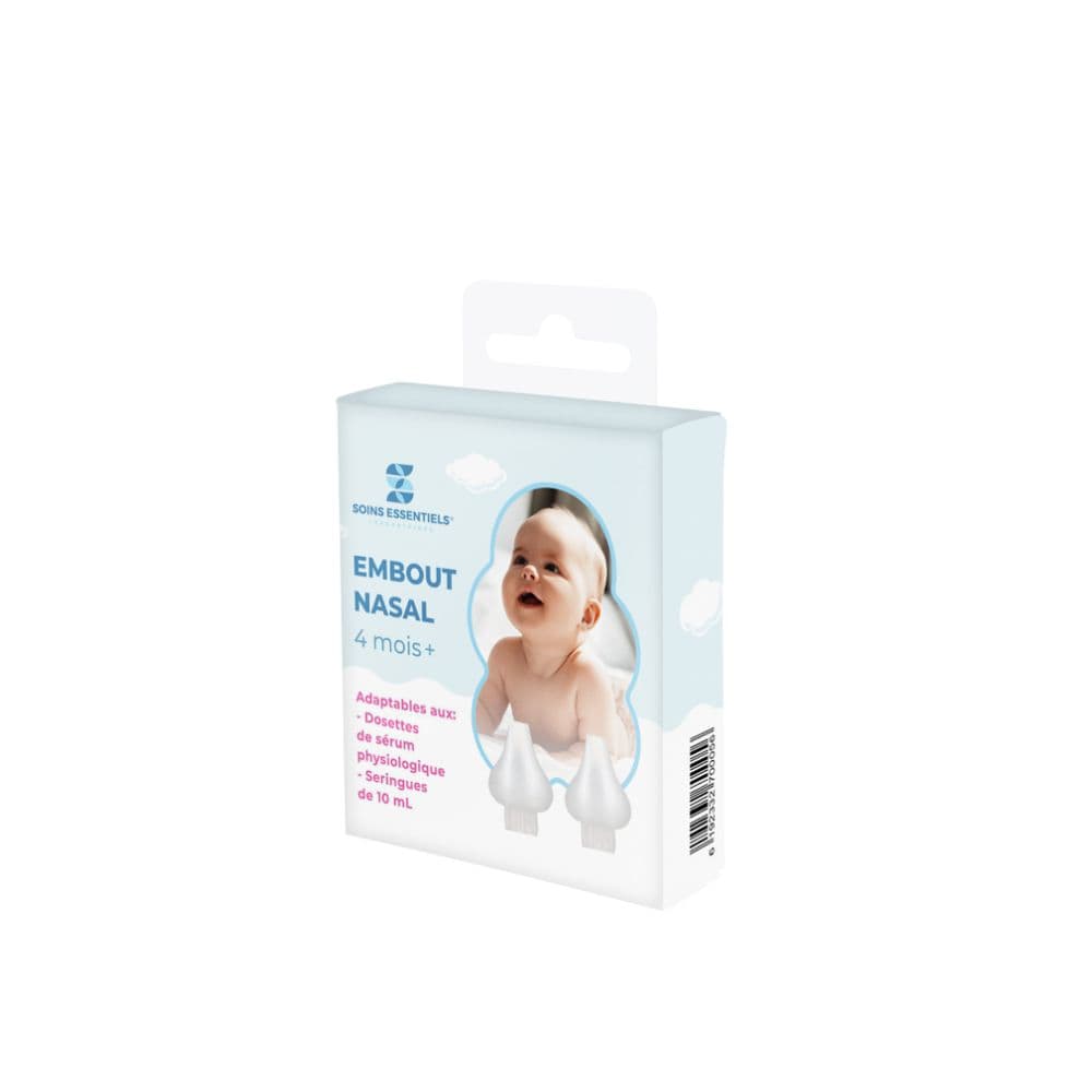 Soins Essentiels Embout Nasal 2Pcs