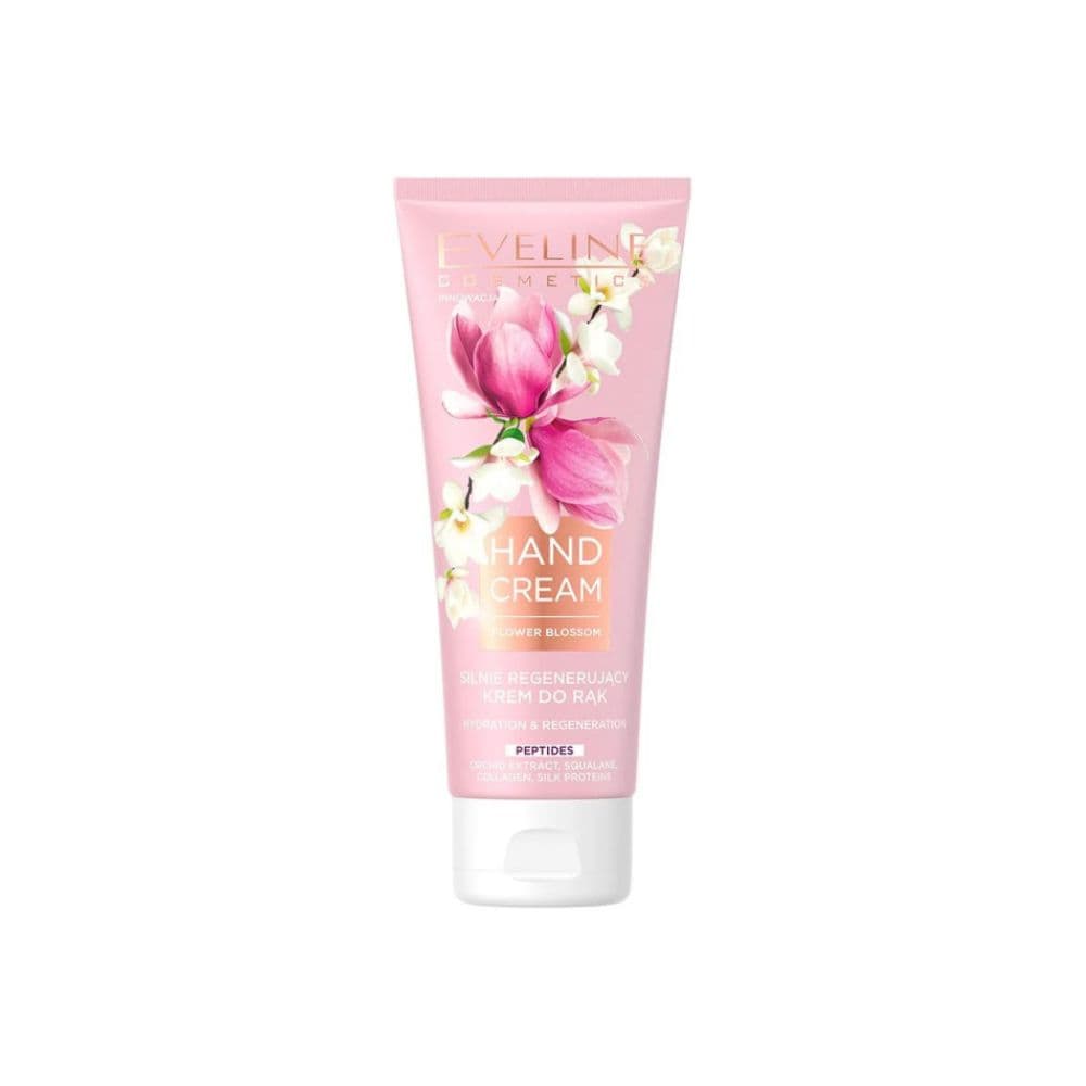 Eveline Flower Hand Cream Peptides 75ml
