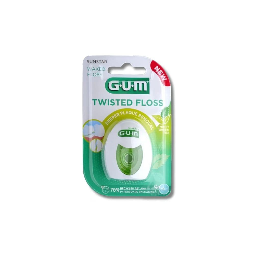 Gum Twisted Floss Fil Dentaire 3500