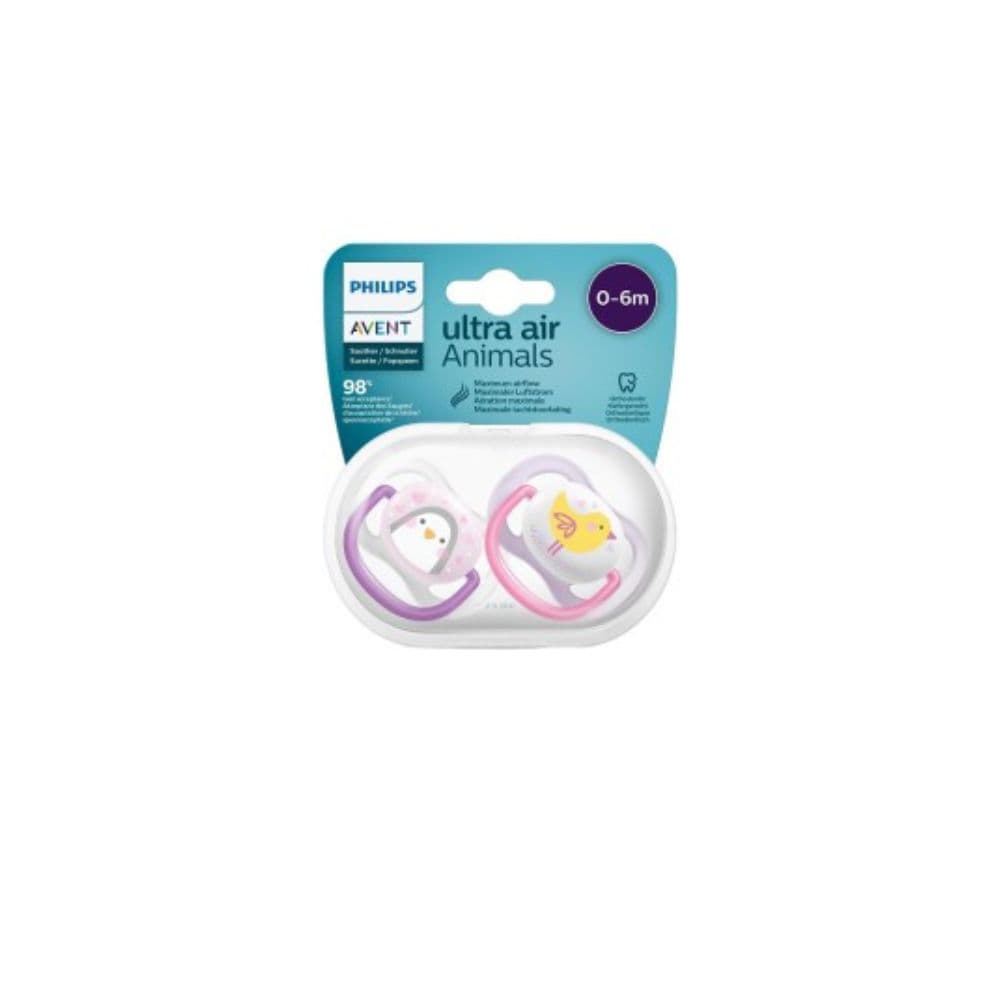 Avent Sucette B/2 Ultra Air 0-6M Scf.080/06