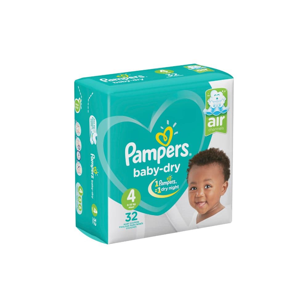 Pampers Baby Dry 9-18 KG (s4) P/32