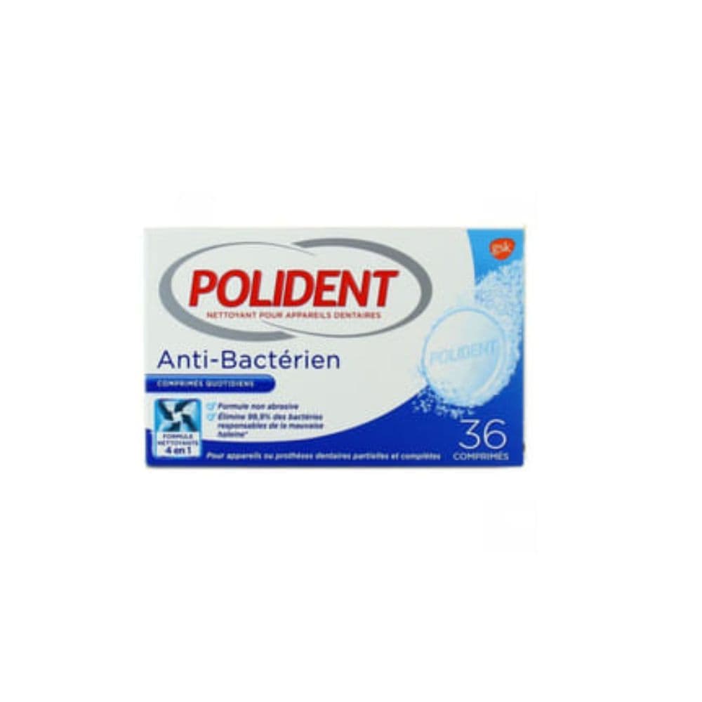 Polident Anti Bacterien Cp Bt 36