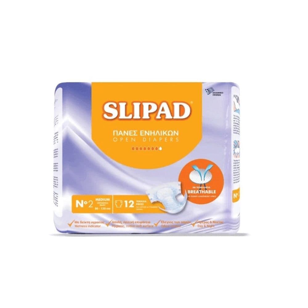 Slipad Couche Ad Medium Bt/12 (n°2)