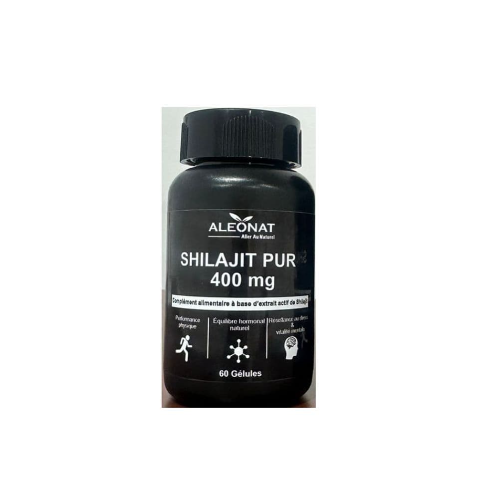 Aleonat Shilajit Pur 400MG Gelules B/60