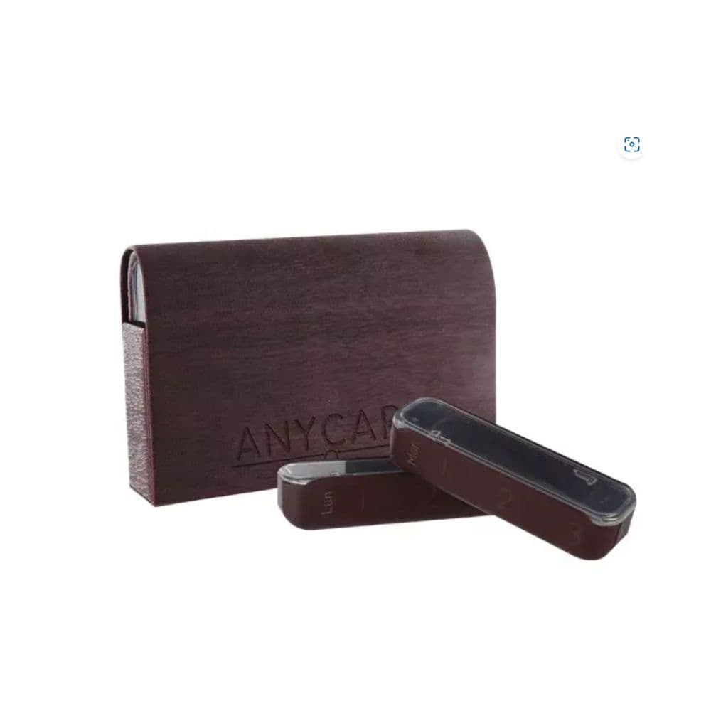 Anycare Pilulier Premium Marron 7 Jours