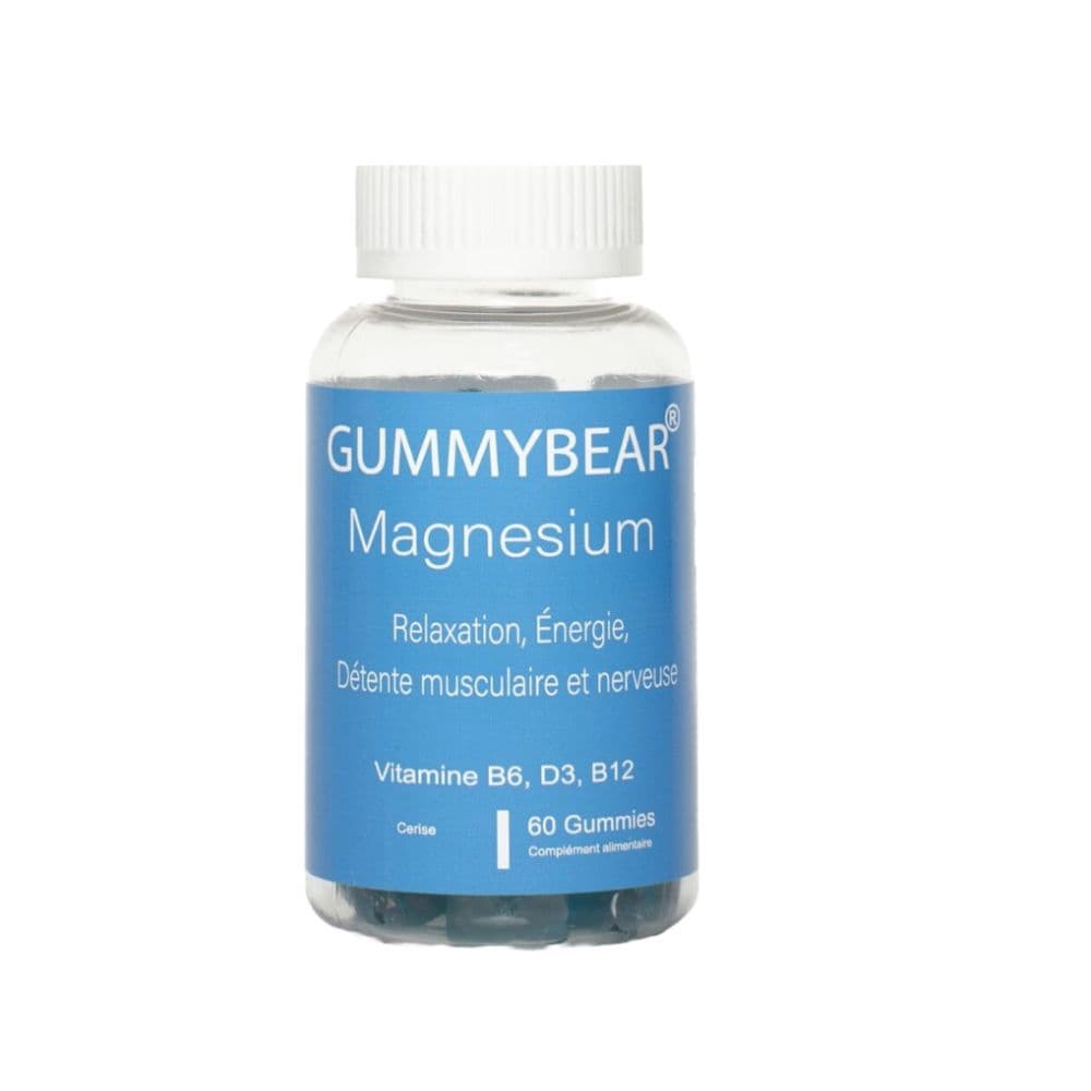 Gummybear Magnesium Boite De 60 Gummies