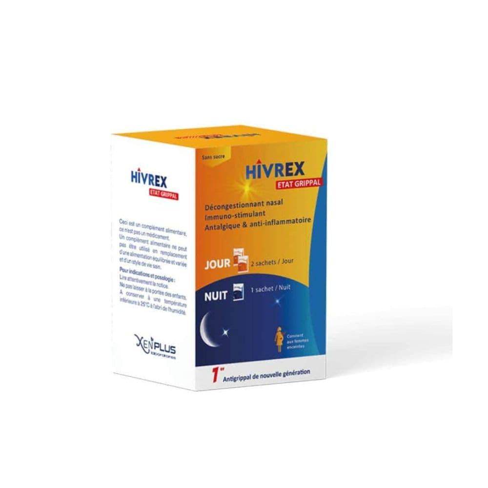 Xen Hivrex Etat Grippal Sachets B/12